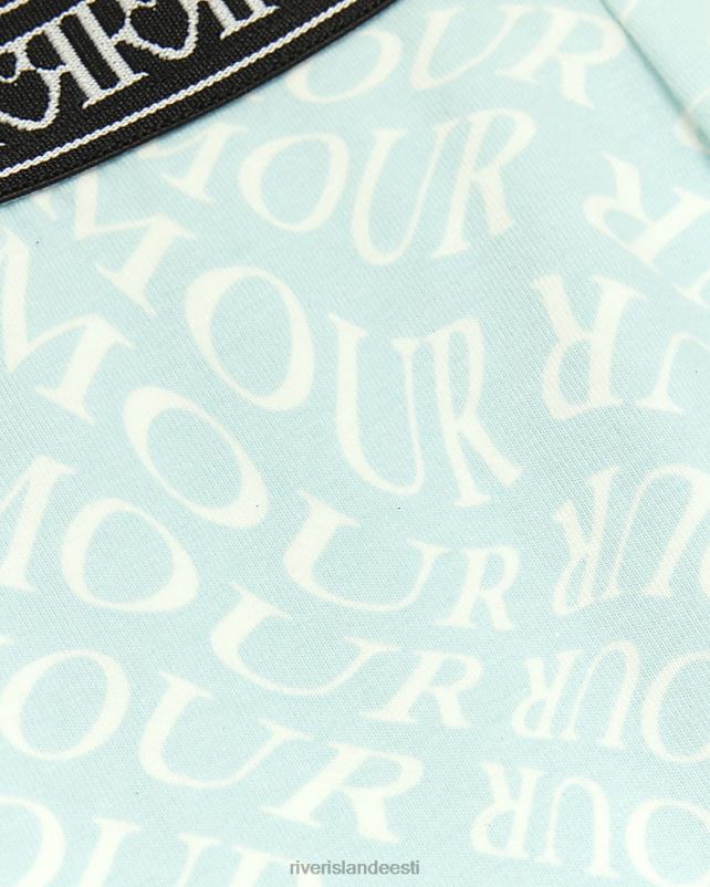 kehakate roosa/sinine tüdrukud River Island g 2 pakki amour tsiklipüksid 44TLL6211