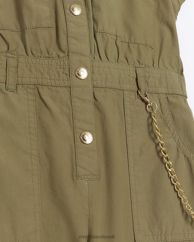 kehakate khaki tüdrukud River Island g utiliidi kombinesoon 44TLL6267