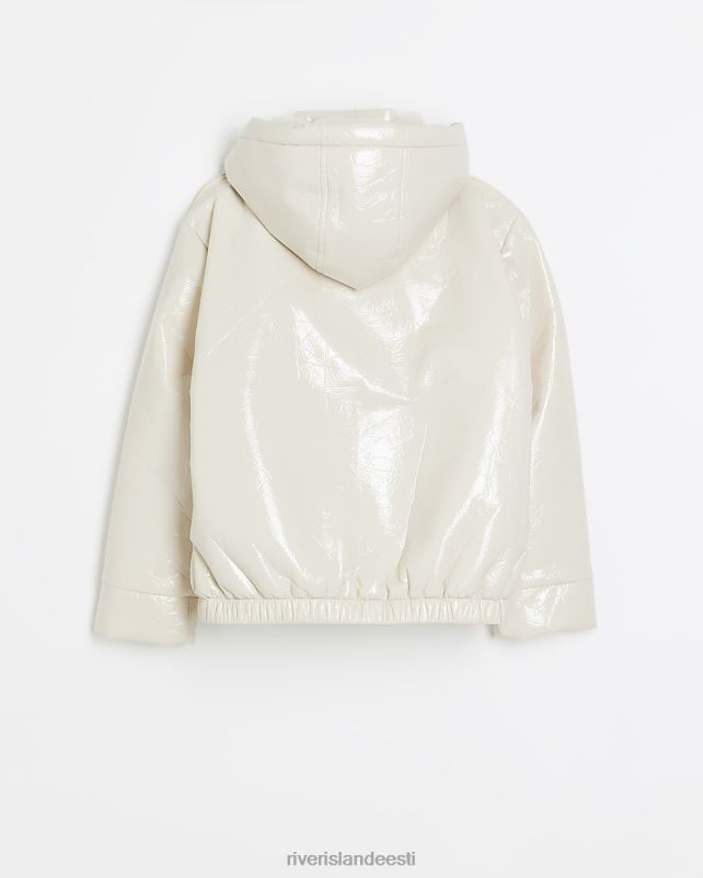 kehakate kreem tüdrukud River Island g kapuutsiga vihmamantel 44TLL6160