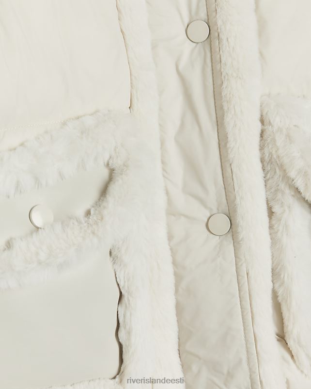 kehakate kreem tüdrukud River Island g puhv aviator mantel 44TLL6077