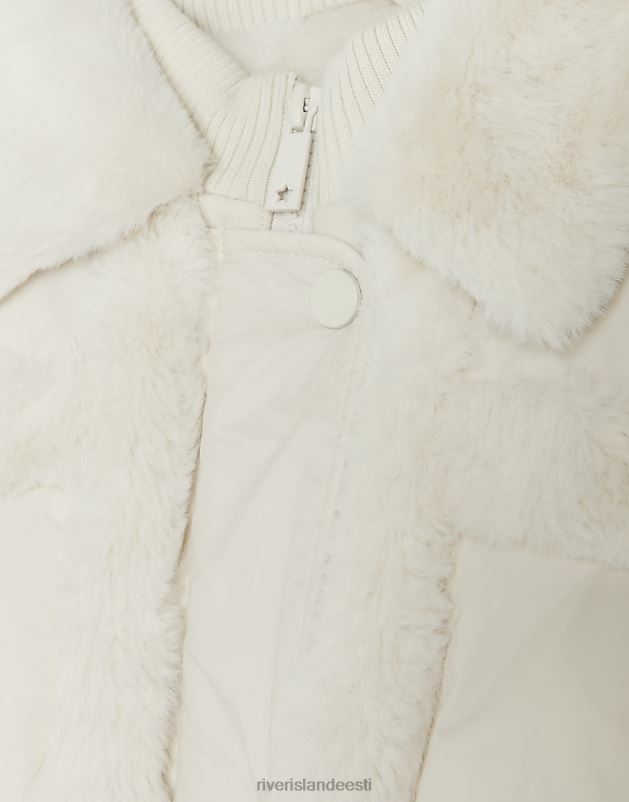 kehakate kreem tüdrukud River Island g puhv aviator mantel 44TLL6077