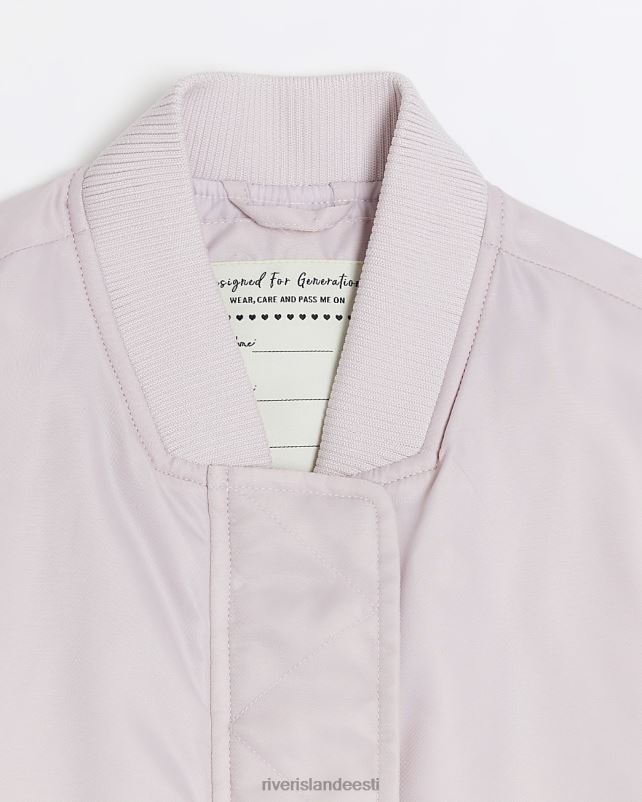 kehakate roosa tüdrukud River Island g nailonist bomber jope 44TLL6170