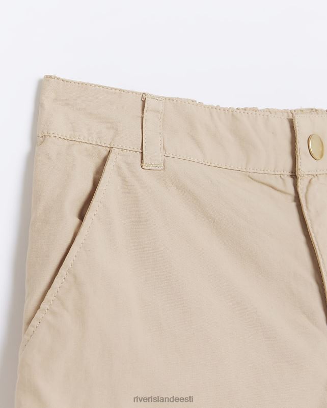 kehakate beež tüdrukud River Island g laia säärega cargo püksid 44TLL3368