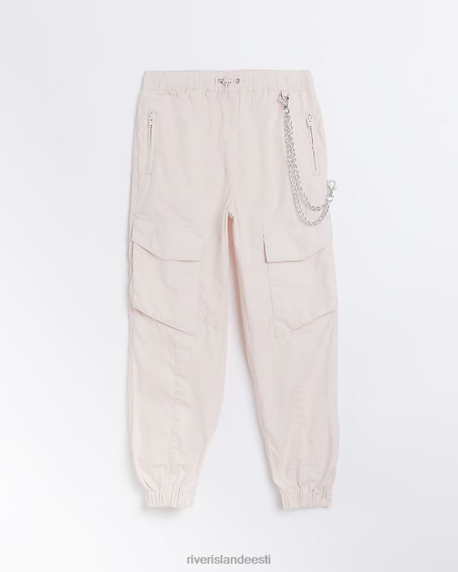 kehakate roosa tüdrukud River Island g kett cargo püksid 44TLL3233