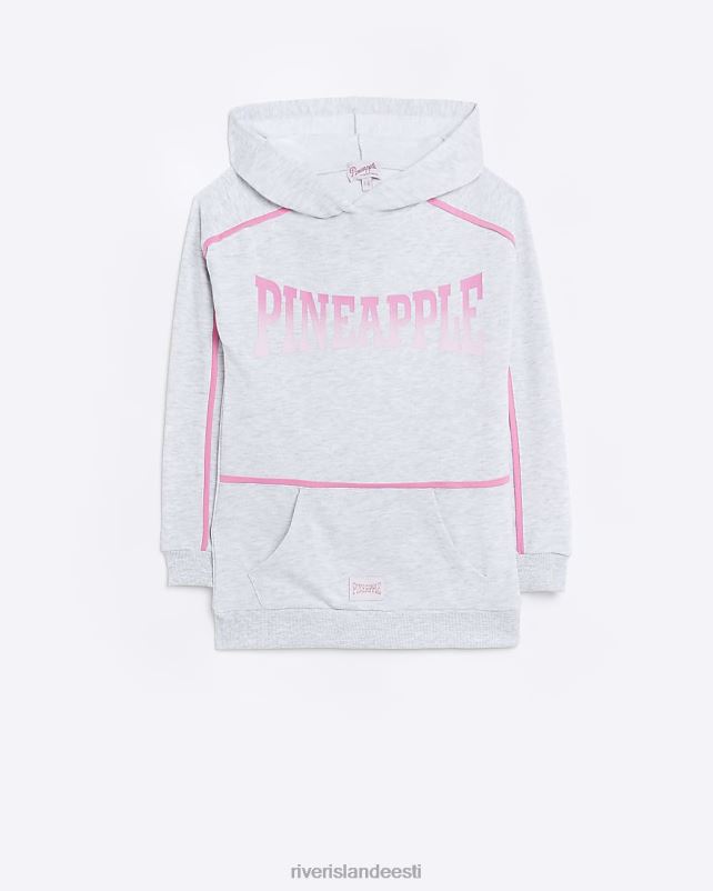 kehakate hall tüdrukud River Island g ananassi ombre logoga kapuuts 44TLL6489