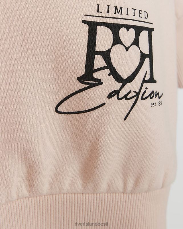 kehakate roosa tüdrukud River Island g ri kapuuts 44TLL3393