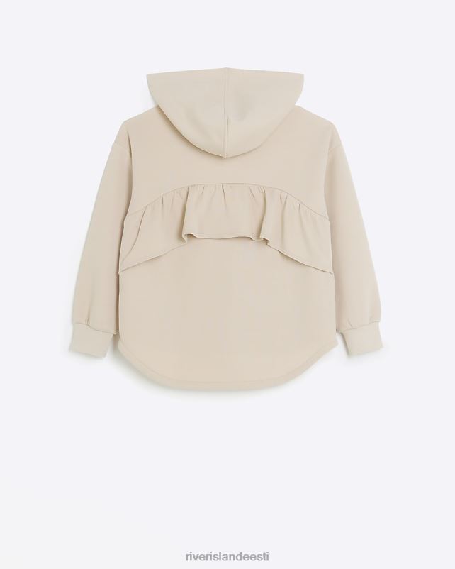 kehakate roosa tüdrukud River Island g tagumine tõmblukuga kapuuts 44TLL3321