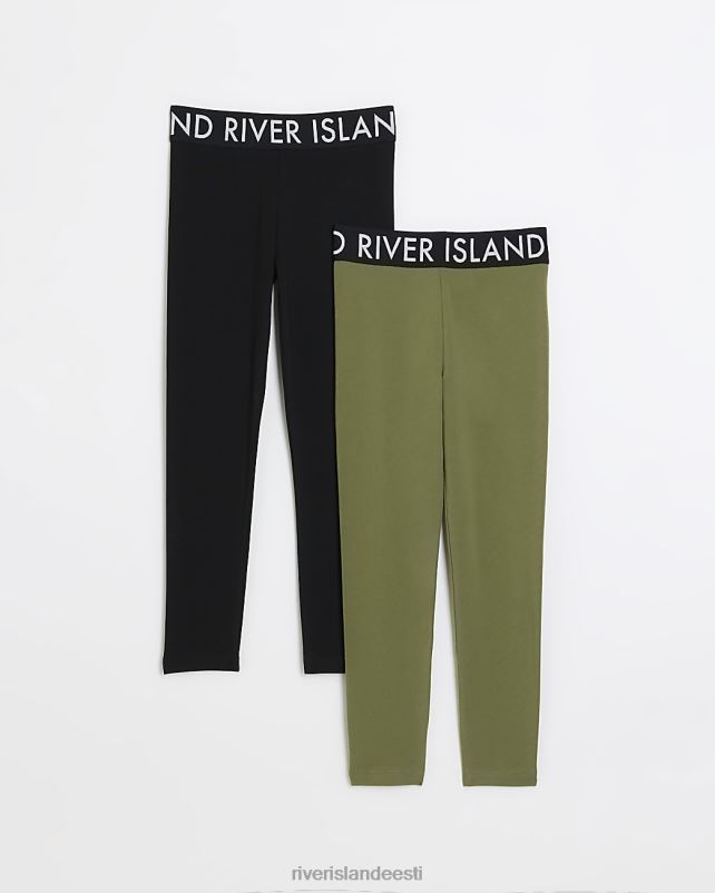 kehakate khaki tüdrukud River Island g ri retuusid 2 tk 44TLL6183