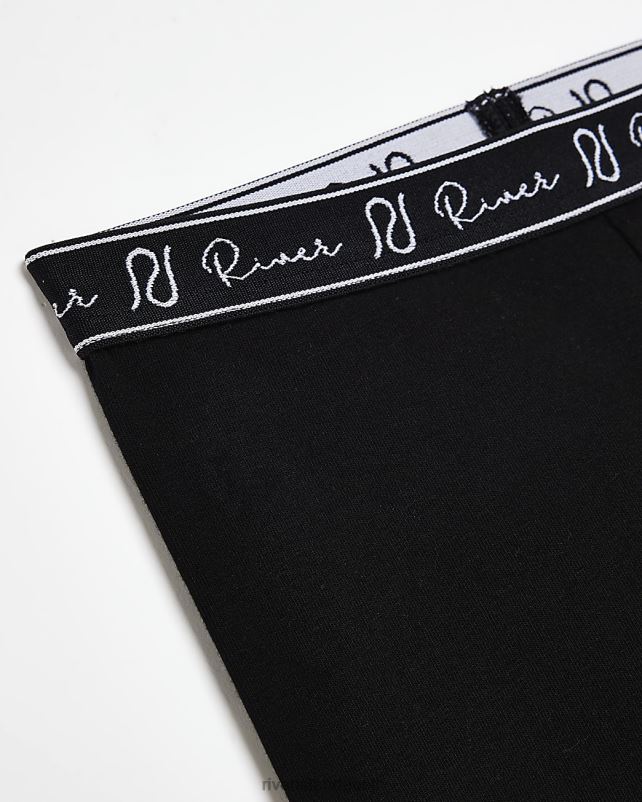 kehakate must tüdrukud River Island g ri vöökohaga säärised 44TLL3222