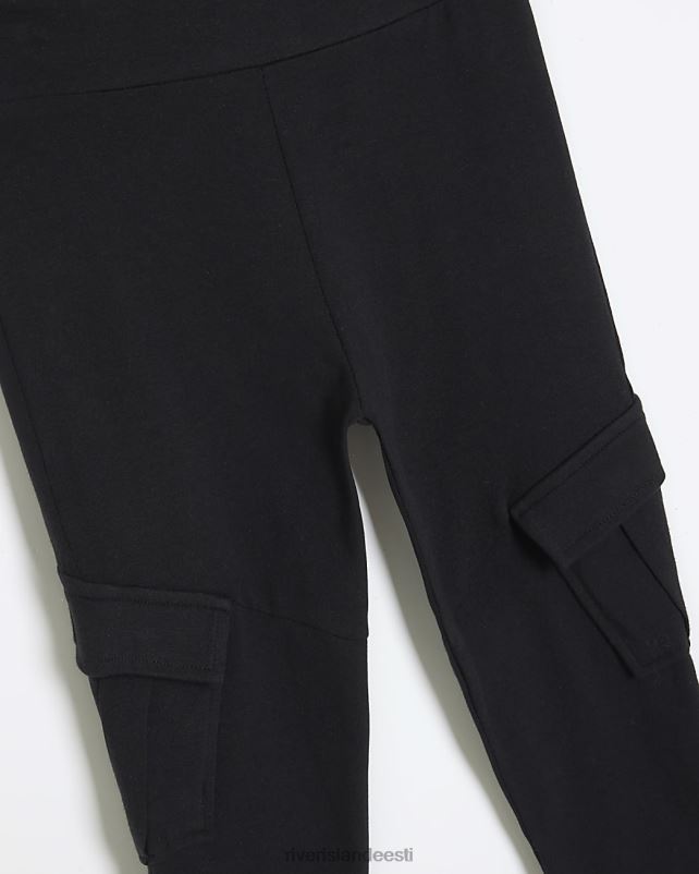 kehakate must tüdrukud River Island g tarbekauba retuusid 44TLL6244