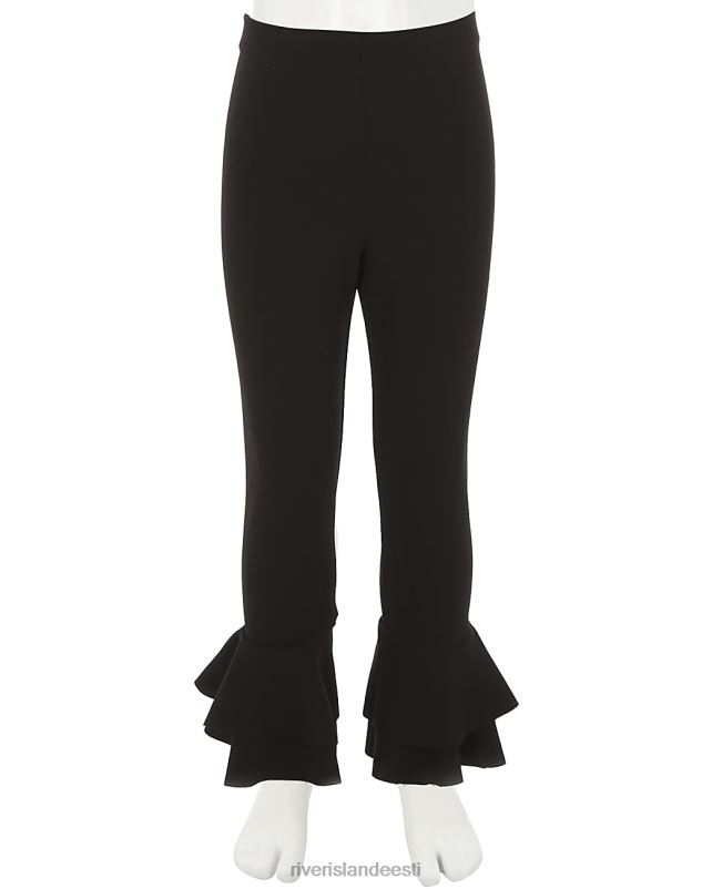 kehakate must tüdrukud River Island g volangiga retuusid 44TLL6384