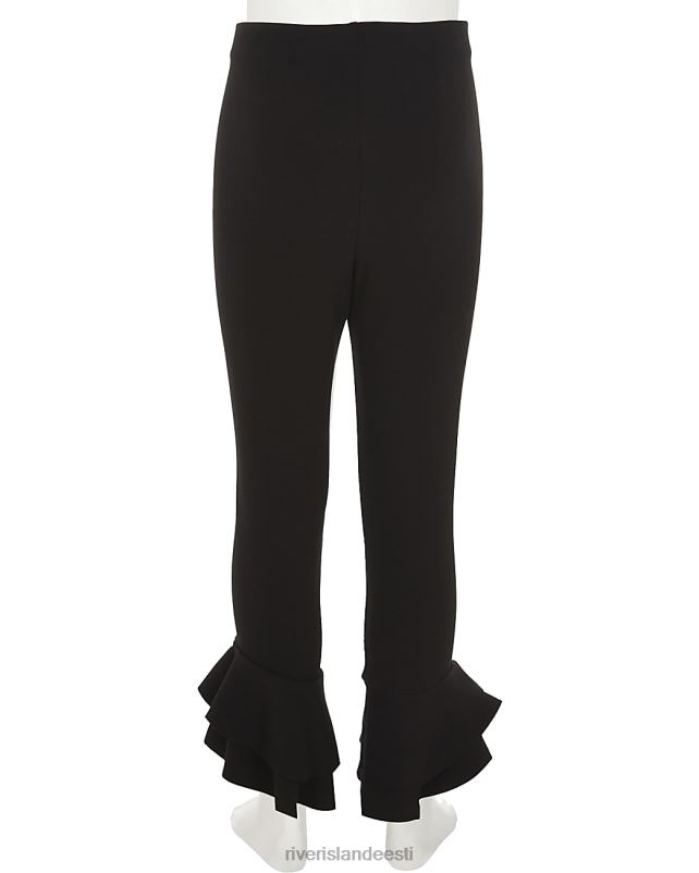 kehakate must tüdrukud River Island g volangiga retuusid 44TLL6384