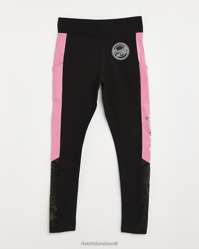 kehakate roosa tüdrukud River Island g ananassipaneelidega retuusid 44TLL6496