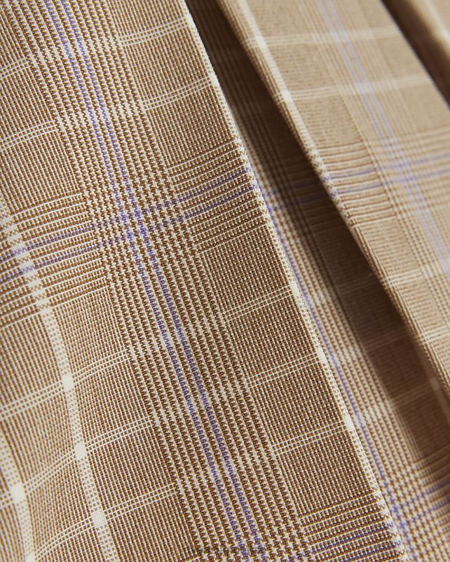 kehakate beež tüdrukud River Island g tšeki plisseeritud seelik 44TLL6216