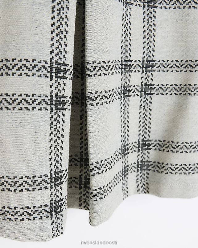 kehakate hall tüdrukud River Island g tšeki plisseeritud seelik 44TLL6064