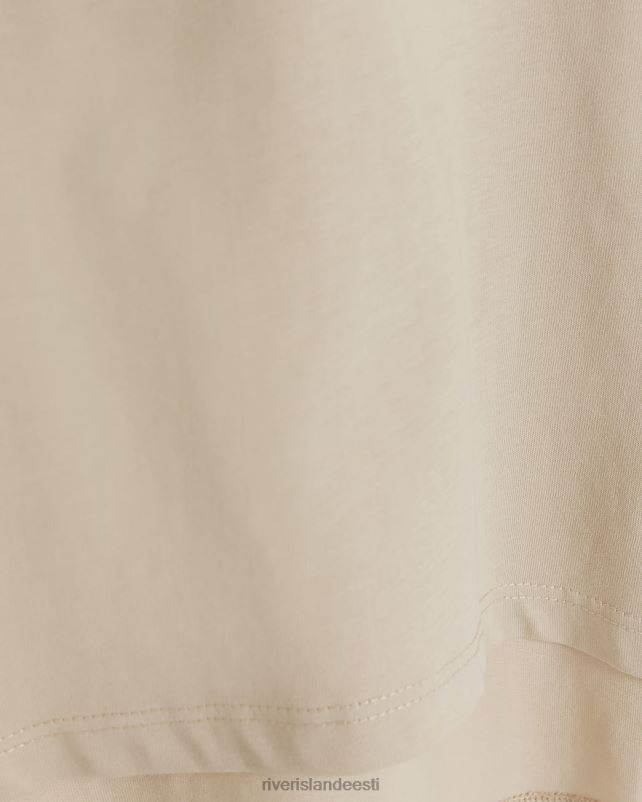 kehakate pruun tüdrukud River Island g new york crop t-särk 44TLL3257