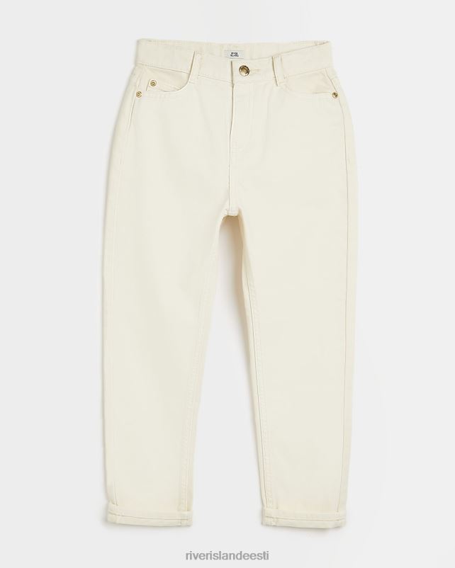kehakate ekru tüdrukud River Island g mom teksad 44TLL3330