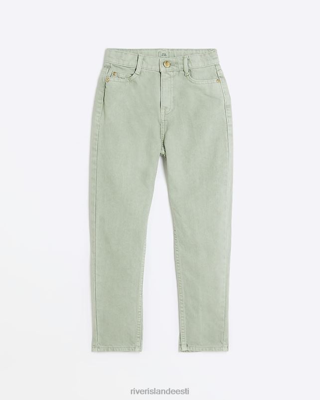 kehakate khaki tüdrukud River Island g mom teksad 44TLL3328