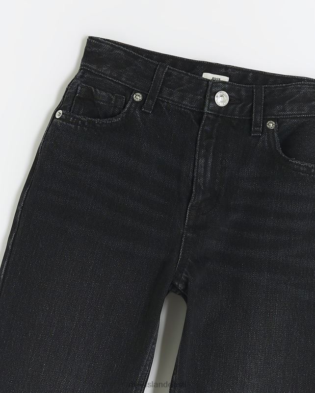 kehakate must tüdrukud River Island g teksadest sirge säärega teksad 44TLL6054