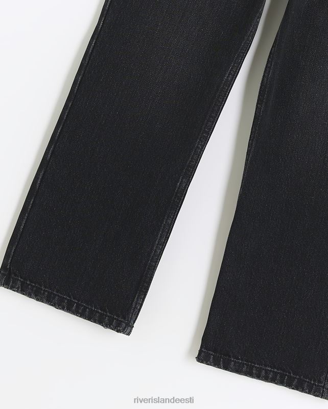 kehakate must tüdrukud River Island g teksadest sirge säärega teksad 44TLL6054