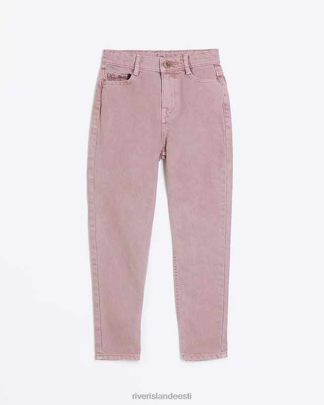 kehakate roosa tüdrukud River Island g mom teksad 44TLL3333