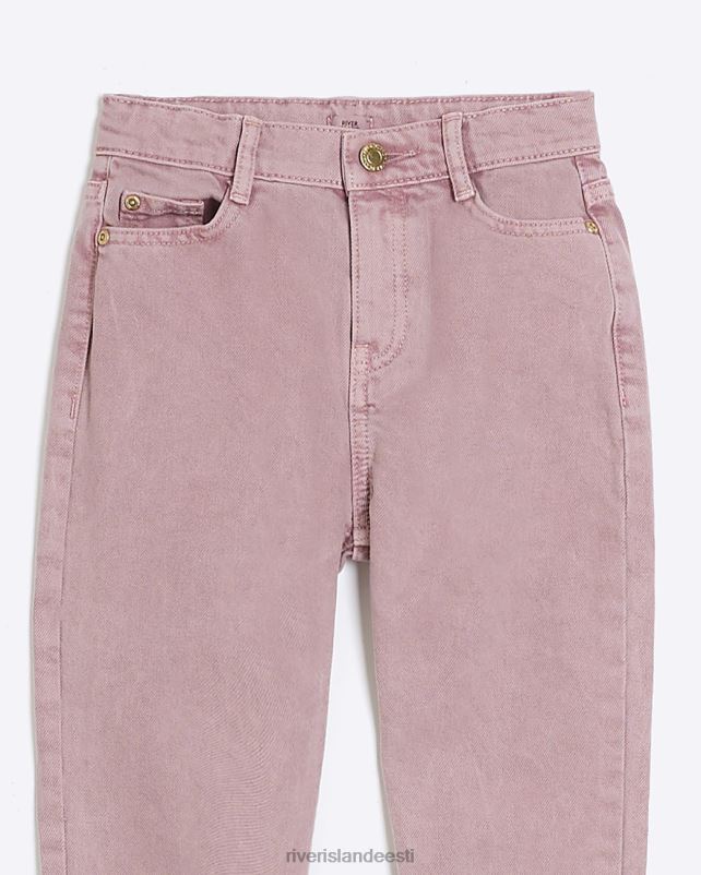 kehakate roosa tüdrukud River Island g mom teksad 44TLL3333