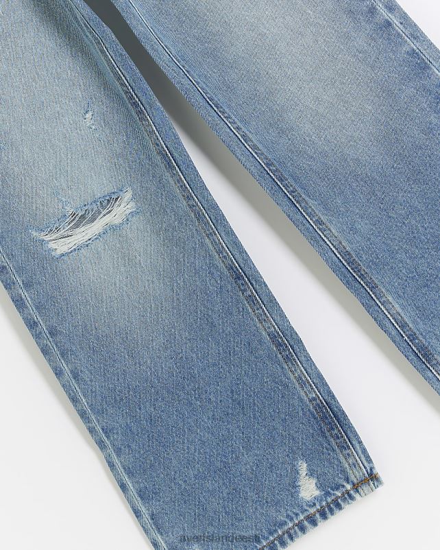 kehakate sinine tüdrukud River Island g sirged rebenenud teksad 44TLL6000