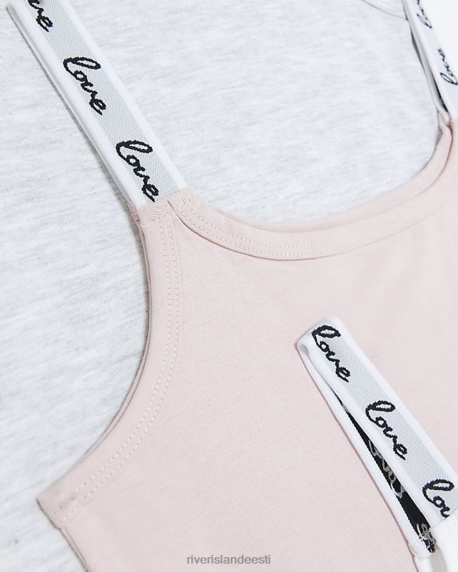 kehakate roosa tüdrukud River Island g vest 3 pakk 44TLL6221