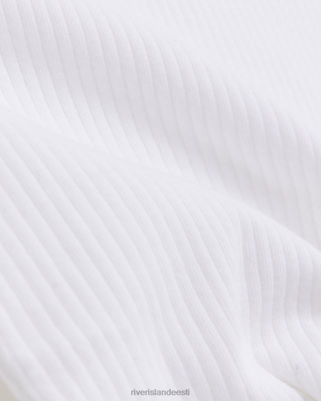 kehakate valge tüdrukud River Island g pika joonega soonikuga paak 44TLL3398