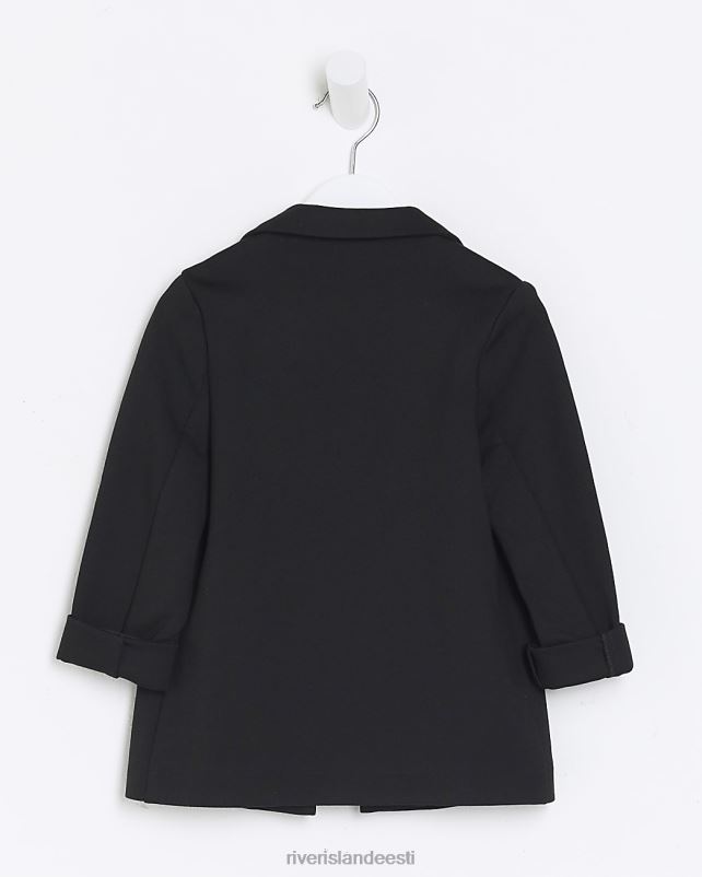 kehakate must tüdrukud River Island mg pehme jersey bleiser 44TLL3486