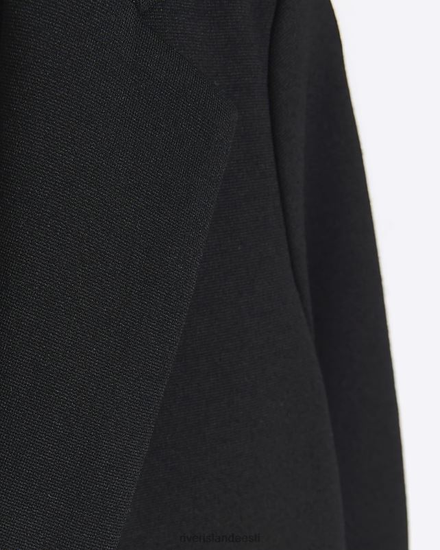 kehakate must tüdrukud River Island mg pehme jersey bleiser 44TLL3486