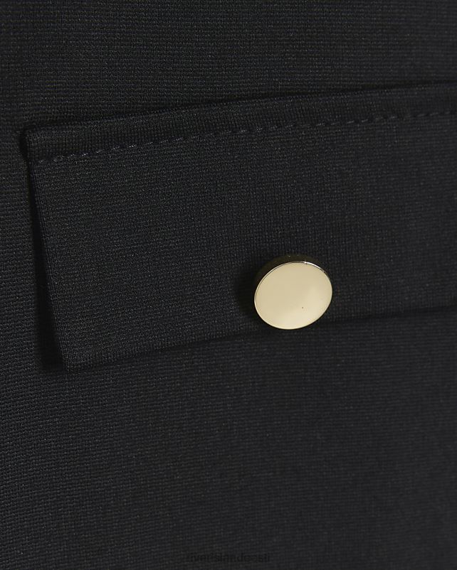 kehakate must tüdrukud River Island mg pehme jersey bleiser 44TLL3486