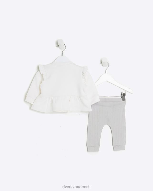 kehakate hall tüdrukud River Island bg Bow dressipluusi komplekt 44TLL3575