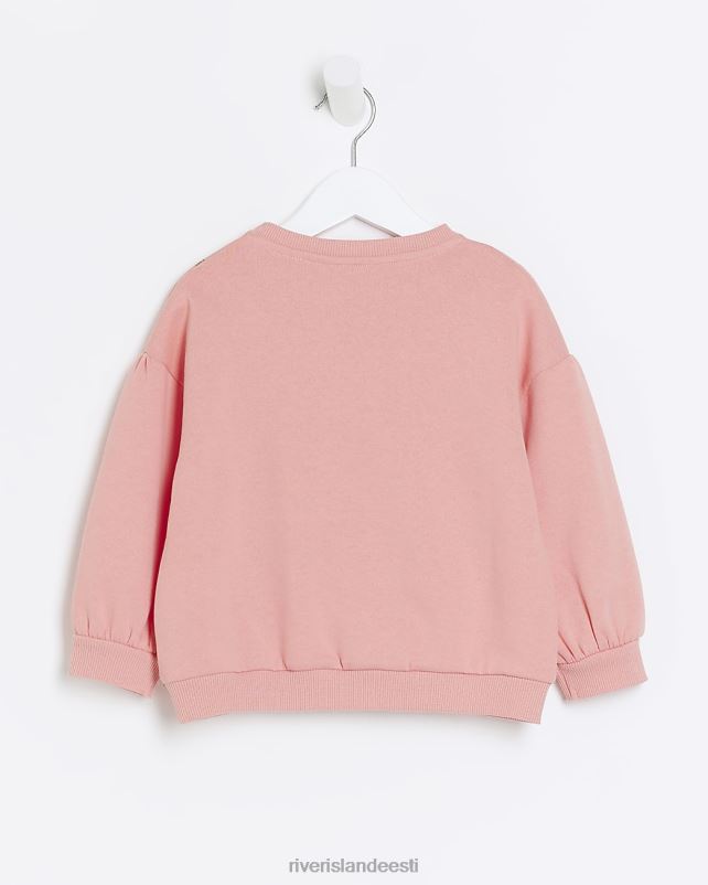 kehakate korallid tüdrukud River Island mg graafiline dressipluus 44TLL6641