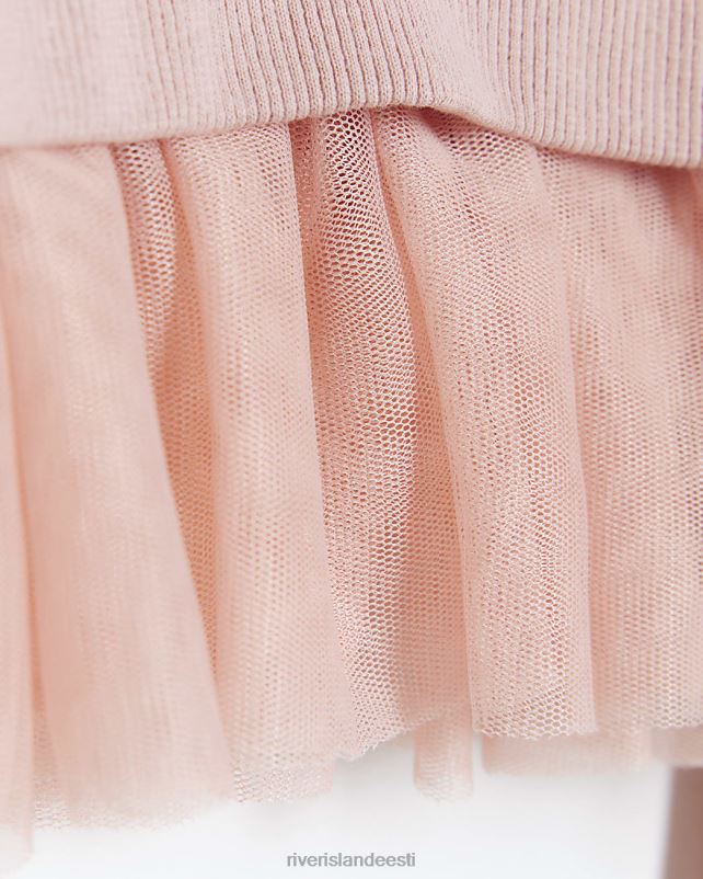 kehakate roosa tüdrukud River Island mg luige dressipluusi komplekt 44TLL6539