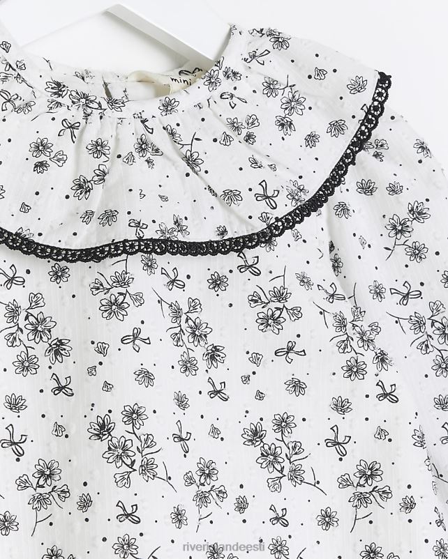 kehakate lilleline tüdrukud River Island mg pluusi ja lühikeste pükste komplekt 44TLL6521