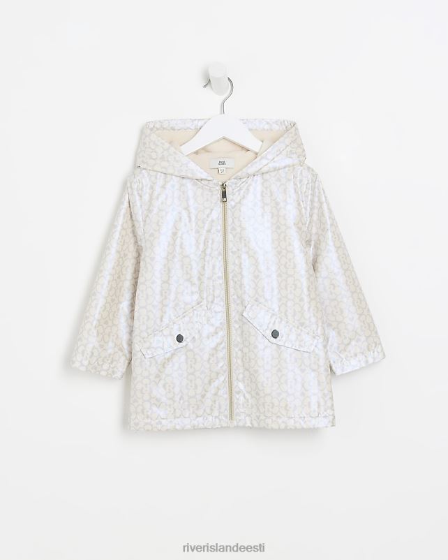 kehakate multimetallik tüdrukud River Island mg lilleline vihmamantel 44TLL6656