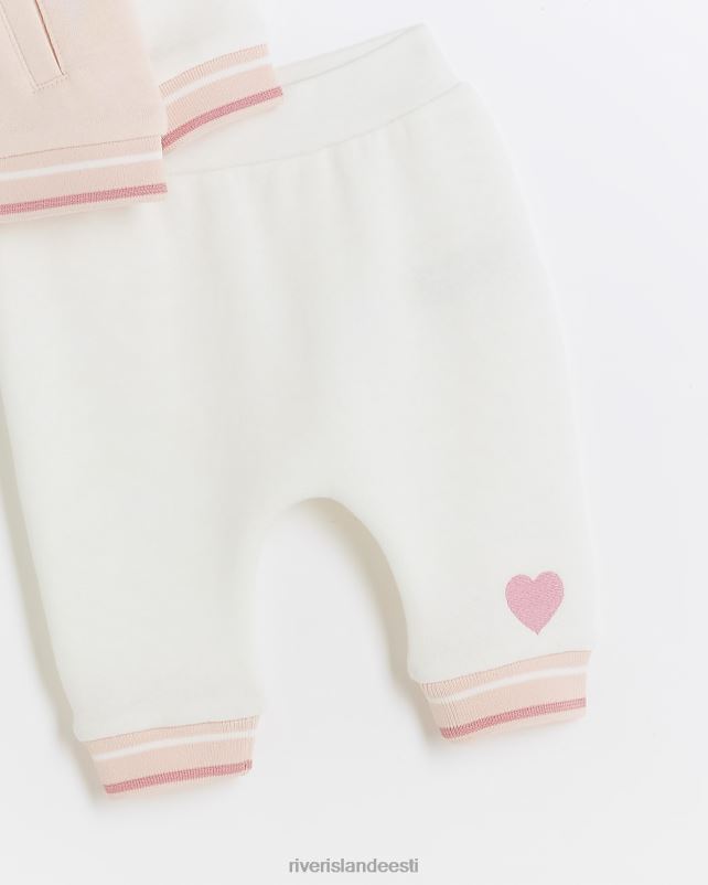 kehakate roosa tüdrukud River Island bg ülikooli jope komplekt 44TLL6633