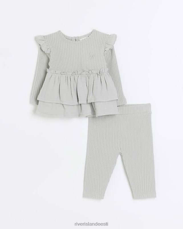 kehakate hall tüdrukud River Island bg soonikkoes peplum outfit 44TLL3539