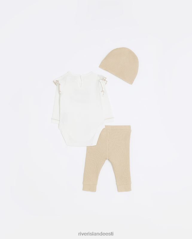 kehakate beež tüdrukud River Island bg pükste ja retuuside komplekt 44TLL6665