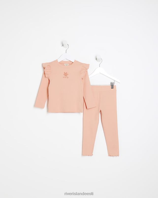 kehakate korallid tüdrukud River Island mg ribiga retuuside komplekt 44TLL6677