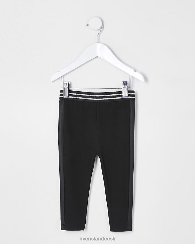 kehakate must tüdrukud River Island mg triibulised retuusid 44TLL6719