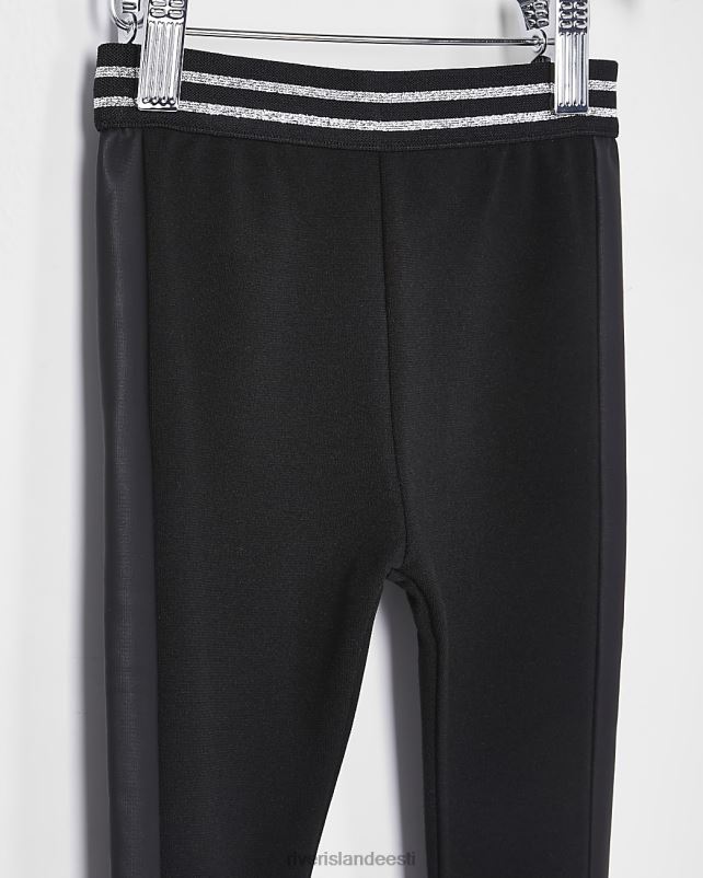 kehakate must tüdrukud River Island mg triibulised retuusid 44TLL6719