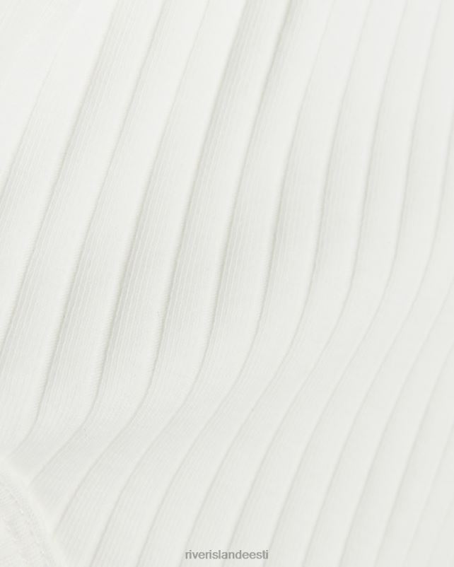 kehakate valge tüdrukud River Island bb ribi body ja retuuside komplekt 44TLL6684