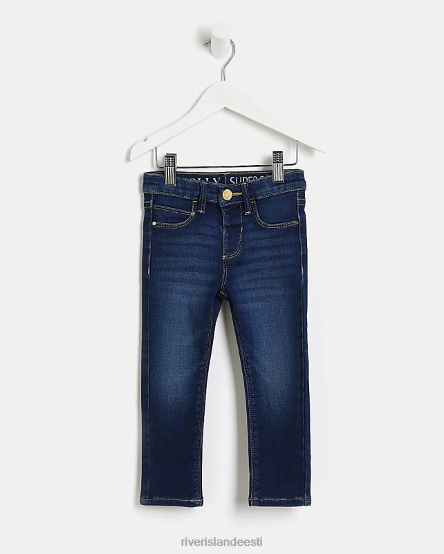 kehakate sinine tüdrukud River Island g molly stretch skinny fit jeggings 44TLL6595