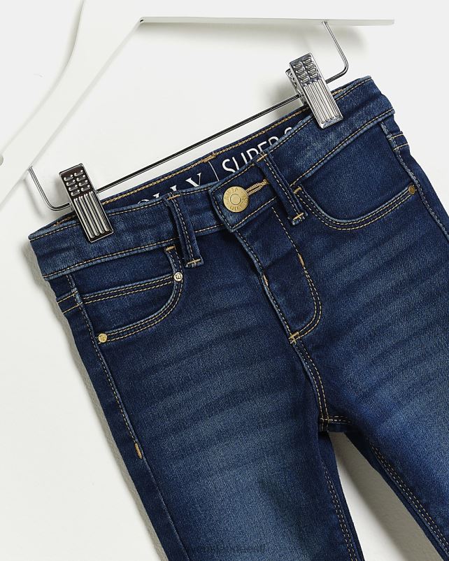 kehakate sinine tüdrukud River Island g molly stretch skinny fit jeggings 44TLL6595