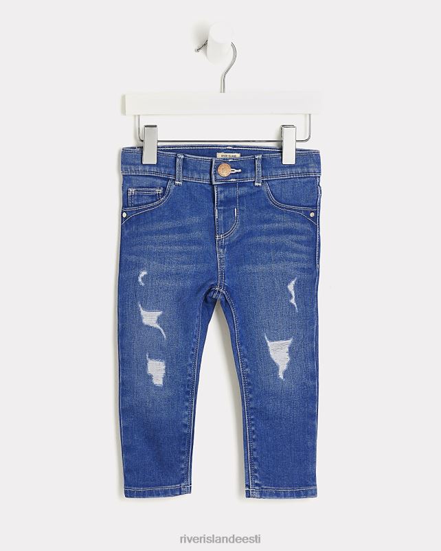 kehakate sinine tüdrukud River Island mg molly mid rise jegging 44TLL6721