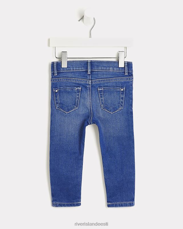 kehakate sinine tüdrukud River Island mg molly mid rise jegging 44TLL6721