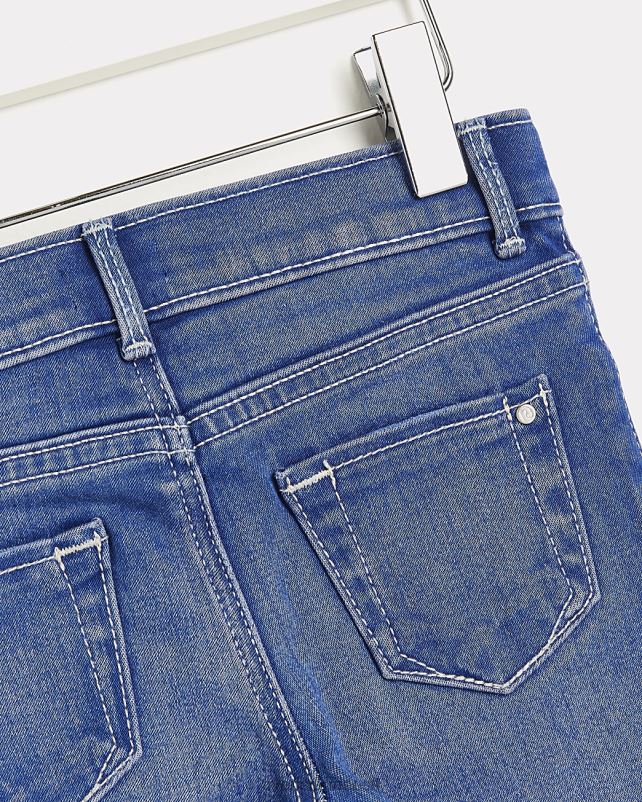 kehakate sinine tüdrukud River Island mg molly mid rise jegging 44TLL6721