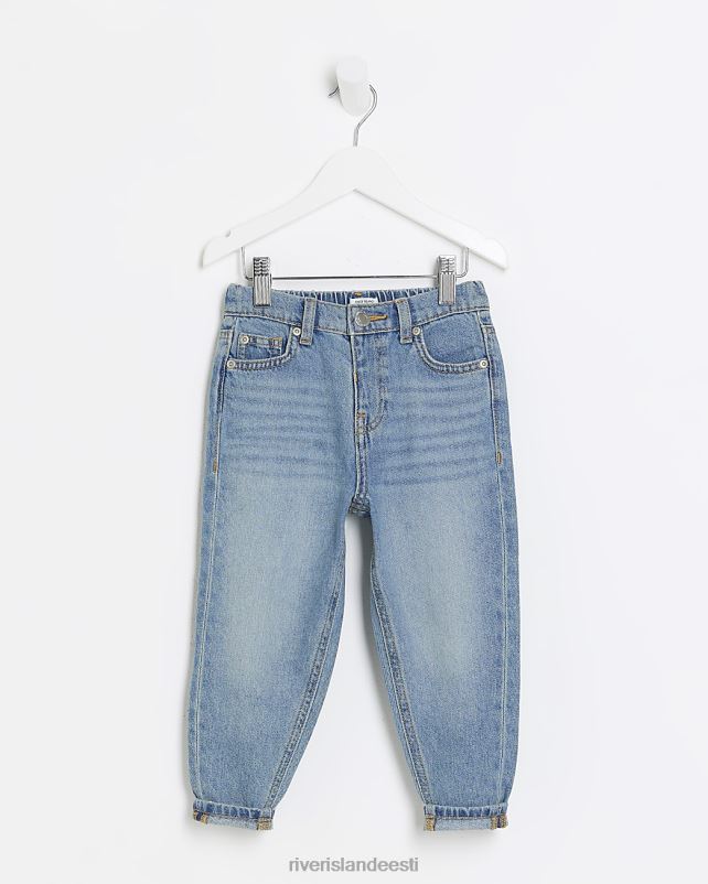 kehakate sinine tüdrukud River Island mg mom teksad 44TLL6555